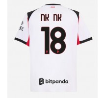 AC Milan Christopher Nkunku #18 Koszulka Wyjazdowa 2025-26 Krótki Rękaw